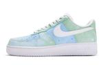 Кроссовки Nike Air Force 1 Skateboard Shoes Women's Low-Top Green/Blue/White - фото