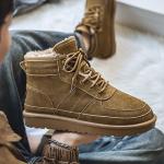Зимние ботинки мужские Jietegongyang, хаки - фото 5