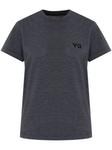 Y-3 футболка с логотипом, серый - фото