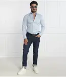 Рубашка H-hank Slim fit Boss, синий - фото 2