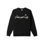 Nike Свитшот мужской черный с круглым вырезом Moderate - фото