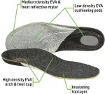 Женские утепленные водонепроницаемые ботинки Bridger 7 Oboz, Black - фото 8