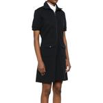 Пике поло мини-платье Moncler, синий - фото 3