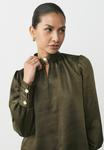 Блуза Next Blouse, Khaki Green/Green - фото 4