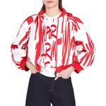 Куртка пуховик женская красная EMPORIO ARMANI - фото 4