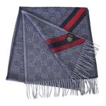 GUCCI Шарф Nikky, Dark Blue - фото 7