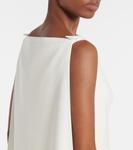 Платье миди Cemile Safiyaa, слоновая кость - фото 6