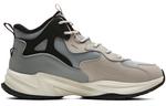 Кроссовки PEAK Skateboarding Shoes Men High-top Light Gray-black, черный - фото 2