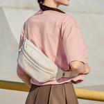 Lee Тканевая наплечная сумка Regular Unisex Multicolor, Sea Salt Gray+Smiley Face Pendant - фото 5