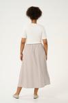 Юбка KAFFE CURVE, бежевый - фото 5