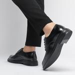 Туфли мужские низкие черный Shanpijiang - фото 5