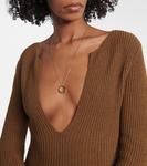 Платье макси из хлопковой смеси Beru Aya Muse, Moss - фото 4