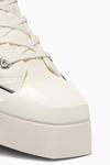 Высокие кроссовки Chuck 70 De Luxe Squared Converse, бежевый - фото 4