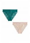 Брифы Next 2 PACK, Green Neutral/Green - фото
