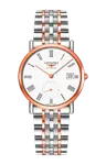 Часы Elegant collection Longines из стали и розового золота 34,50 мм - фото