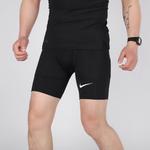 Шорты men's pro metallic training tight shorts black Nike, черный - фото 3