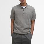 BARBOUR Мужская поло темно-серого цвета - фото 3