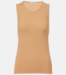 Майка из джерси Jil Sander, Almond - фото