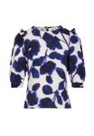 Блуза Morgan 3/4-LENGTH SLEEVED , Multicolore/Dark Blue - фото 5
