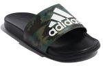 Шлепанцы Adilette Adidas Comfort Slide 'Black Camo' - фото 3
