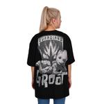 Стражи Галактики - футболка Groot Oversize черная - фото 4