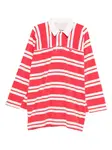 Платье в полоску Bellerose, красный - фото