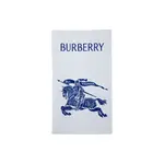 Burberry Хлопковое банное полотенце, Blue - фото