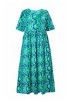 Платье Ulla Popken Day dress, Cloverleaf/Green - фото 7