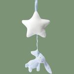 JELLYCAT Музыкальная игрушка Bashful Bunny Pull Blue - фото 3