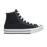 Кроссовки Converse Chuck Taylor All Star EVA Lift Platform High GS 'Black', черный - фото