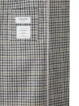 Пальто в клетку THOM BROWNE, черный - фото 5