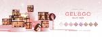 Makear Gel&Go, Гель для наращивания ногтей, GG21 Glitter Ice Pink, 50мл - фото 9