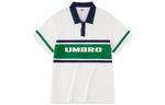 Футболка поло унисекс Umbro, белый снежинка - фото