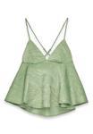 Топ NA-KD Top, Green - фото 5