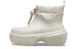 Ботинки Crocs Stomp Puff Boots 'Stucco' 209324-160, белый - фото 2