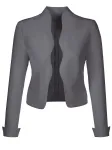 Классический болероблейзер "Болероблейзер" Classic Basics, серый - фото 3