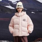 Champion Пуховик женский, Ecru - фото 10