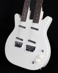 Danelectro 6/12 Двуязычная гитара, Белый Перламутр - фото