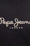 Хлопковый топ Pepe Jeans с длинными рукавами FIORE LS, черный - фото 6