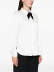 Рубашка с бантом Simona Corsellini, белый - фото 3