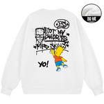 The Simpsons Толстовка унисекс «Симпсоны», Черный - фото 12