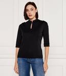 Блуза Slim fit Marc Cain, черный - фото