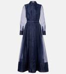 Платье-рубашка Montgomery Simkhai, Midnight - фото