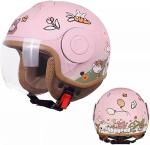 Шлем детский Koliyn Vespa Half, розовый - фото