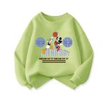Детский свитшот Disney, зеленый - фото