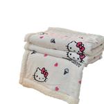Sanrio Плед Hello Kitty My Melody розовый - фото 9