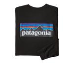 Спортивный топ Patagonia P-6 Logo Responsibili-Tee, черный - фото 5