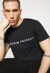 Футболка с принтом LOGO TEE Denim Project, черный - фото 4