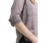 Блузка Tom Tailor With Slub Structure 1035247, серый - фото 5