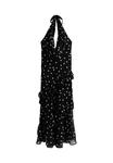 Платье макси POLKA DOT COWL NECK MAXI New Look, черный - фото 5